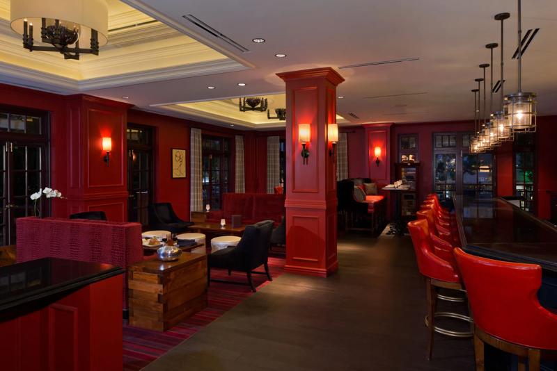 The dining space in Stephen Fs Bar