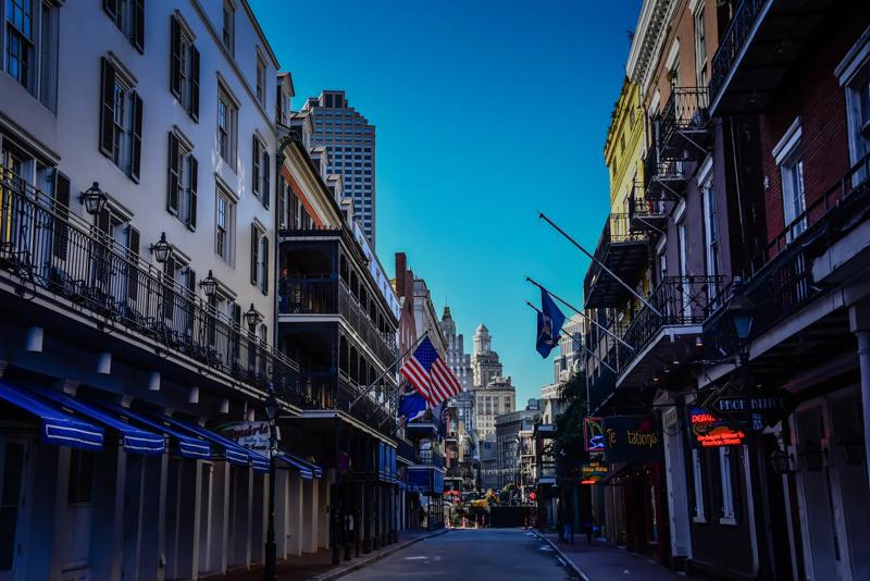 Bourbon Street French Quarter New Orleans LA