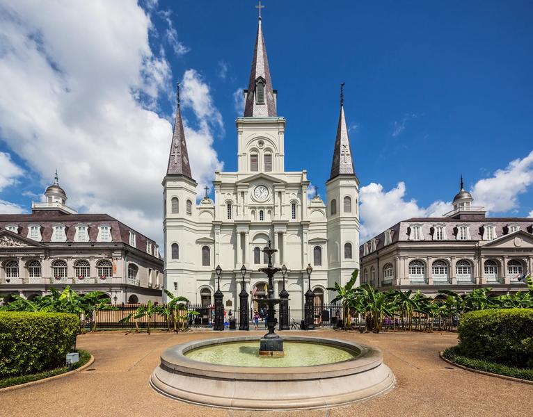 Hotel near Jackson Square, New Orleans