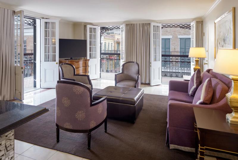 Bourbon Balcony Hospitality Suite