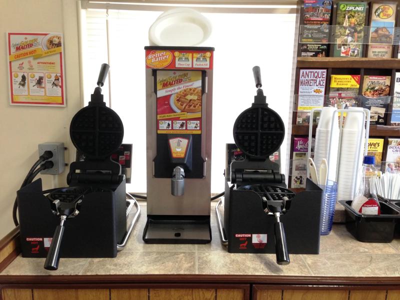 ABVI_PalmyarHersheyPA_Dining_Breakfast Area_Waffle Station - 9185B082-85ED-4E1E-B53DE15FCD979AF6