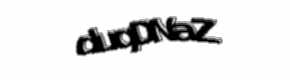 Security check image, please type the characters shown